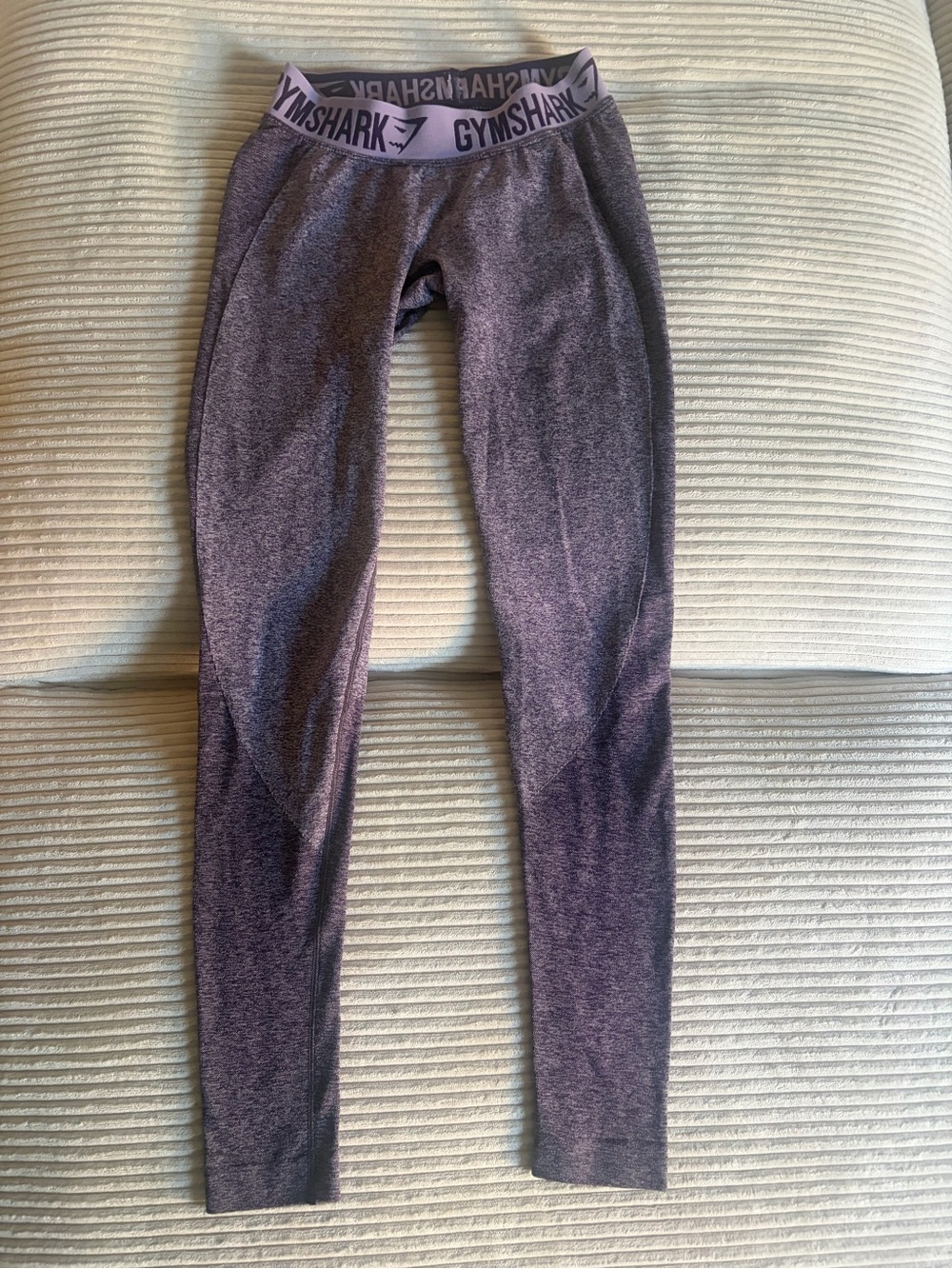 Gymshark Heathered Lavender Seamless Leggings